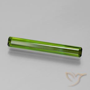 Turmalina Verde medio natural de 1.52 ct, Corte Octágono / Esmeralda, VVS-VS