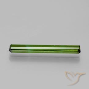 Turmalina Verde medio natural de 1.52 ct, Corte Octágono / Esmeralda, VVS-VS