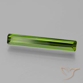 Turmalina Verde medio natural de 1.88 ct, Corte Octágono / Esmeralda, VS-SI