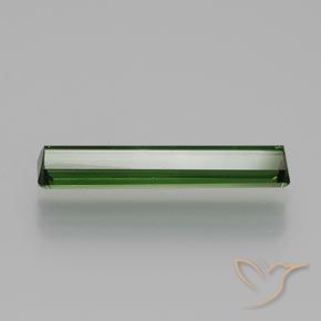 Turmalina Verde oscuro natural de 1.73 ct, Corte Octágono / Esmeralda, VVS-VS