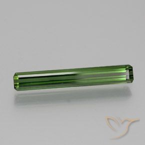 Turmalina Verde bosque natural de 1.26 ct, Corte Octágono / Esmeralda, VS
