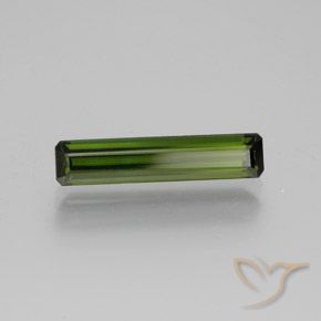 Turmalina Verde terroso natural de 1.48 ct, Corte Octágono / Esmeralda, VVS