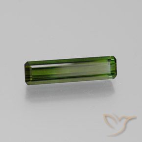 Turmalina Verde terroso natural de 1.80 ct, Corte Octágono / Esmeralda, VVS