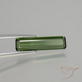 Turmalina Verde bosque natural de 1.15 ct, Corte Octágono / Esmeralda, VS