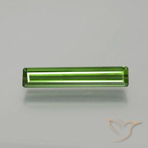 1.85ct Natural Verde medio Turmalina, corte esmeralda, VVS-VS
