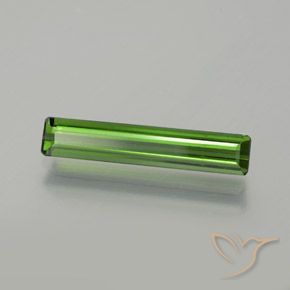 Turmalina Verde medio natural de 1.85 ct, Corte Octágono / Esmeralda, VVS-VS