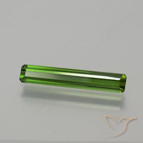 Turmalina Verde bosque natural de 1.33 ct, Corte Octágono / Esmeralda, VVS-VS