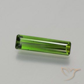 Turmalina Verde medio natural de 1.17 ct, Corte Octágono / Esmeralda, VS