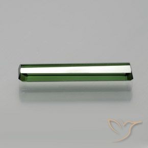 Turmalina Verde bosque natural de 1.35 ct, Corte Octágono / Esmeralda, VVS-VS