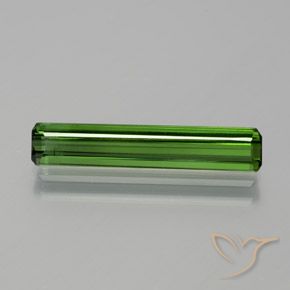 1.97ct Natural Verde bosque Turmalina, corte esmeralda, VS