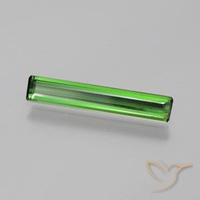 Turmalina Verde medio natural de 1.16 ct, Corte Octágono / Esmeralda, VVS-VS