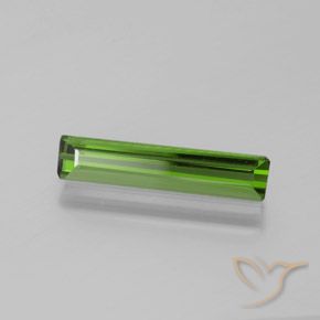 Turmalina Verde terroso natural de 1.25 ct, Corte Octágono / Esmeralda, VVS-VS