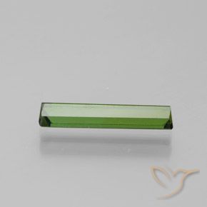 Turmalina Verde terroso natural de 1.25 ct, Corte Octágono / Esmeralda, VVS-VS