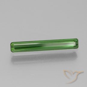 Turmalina Verde medio natural de 1.08 ct, Corte Octágono / Esmeralda, VVS-VS