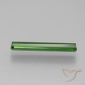 Turmalina Verde medio natural de 1.08 ct, Corte Octágono / Esmeralda, VVS-VS