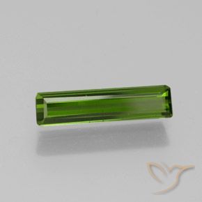 Turmalina Verde medio natural de 1.17 ct, Corte Octágono / Esmeralda, VS-SI