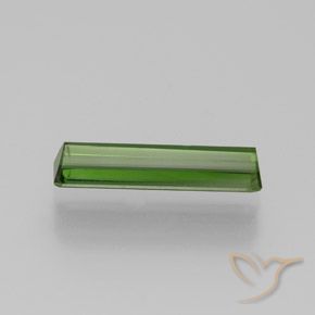 Turmalina Verde medio natural de 1.33 ct, Corte Octágono / Esmeralda, VS-SI