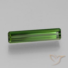 Turmalina Verde bosque natural de 1.75 ct, Corte Octágono / Esmeralda, VVS