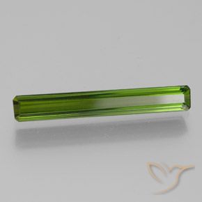Turmalina Verde medio natural de 1.58 ct, Corte Octágono / Esmeralda, VVS-VS