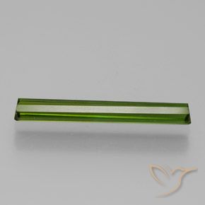Turmalina Verde medio natural de 1.58 ct, Corte Octágono / Esmeralda, VVS-VS