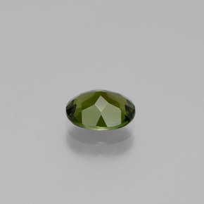 Turmalina Verde alga natural de 1.21 ct, Corte Óvalo, VS