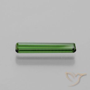 Turmalina Verde medio natural de 1.24 ct, Corte Octágono / Esmeralda, VVS-VS