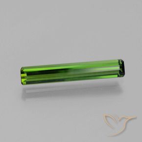 Turmalina Verde bosque natural de 1.38 ct, Corte Octágono / Esmeralda, VVS-VS