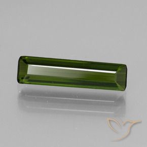 Turmalina Verde bosque natural de 1.19 ct, Corte Octágono / Esmeralda, VVS