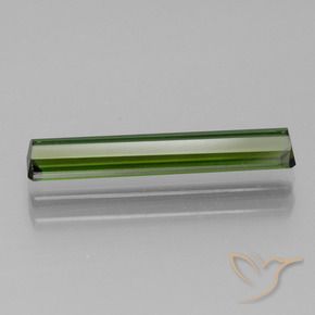 Turmalina Verde terroso natural de 1.44 ct, Corte Octágono / Esmeralda, VVS