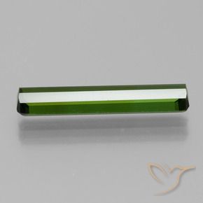 Turmalina Verde terroso natural de 1.60 ct, Corte Octágono / Esmeralda, VVS