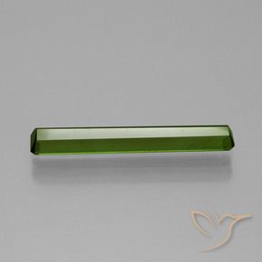 Turmalina Verde terroso natural de 1.34 ct, Corte Octágono / Esmeralda, VS