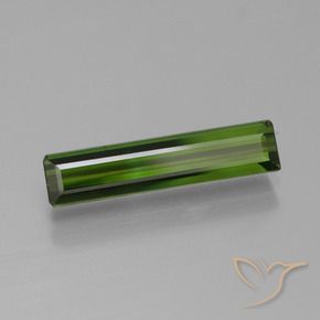 Turmalina Verde bosque natural de 1.52 ct, Corte Octágono / Esmeralda, VS
