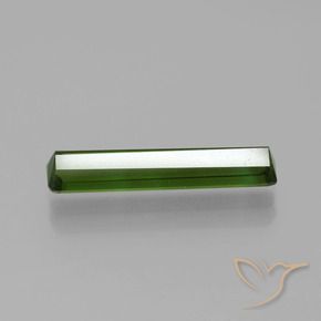 Turmalina Verde oscuro natural de 1.77 ct, Corte Octágono / Esmeralda, VS