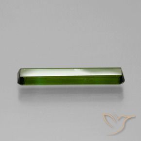 Turmalina Verde oscuro natural de 1.88 ct, Corte Octágono / Esmeralda, VS-SI