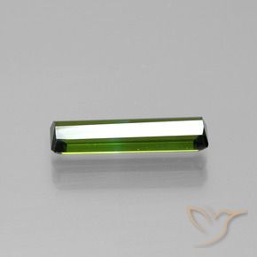 Turmalina Verde bosque natural de 1.33 ct, Corte Octágono / Esmeralda, VVS