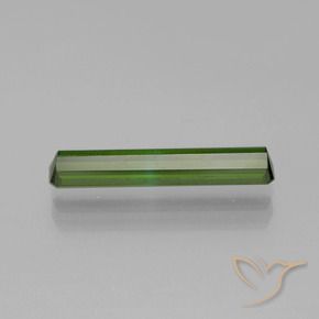 Turmalina Verde oscuro natural de 1.13 ct, Corte Octágono / Esmeralda, VVS