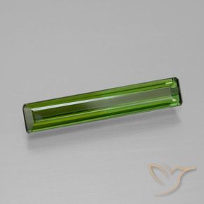 Turmalina Verde bosque natural de 1.31 ct, Corte Octágono / Esmeralda, VVS