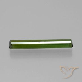 Turmalina Verde bosque natural de 1.31 ct, Corte Octágono / Esmeralda, VVS