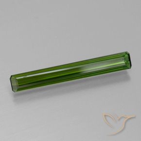 Turmalina Verde terroso natural de 1.18 ct, Corte Octágono / Esmeralda, VVS