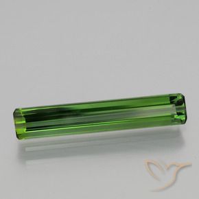 Turmalina Verde terroso natural de 1.76 ct, Corte Octágono / Esmeralda, VVS-VS
