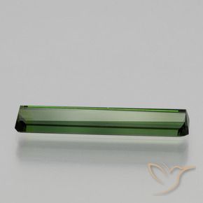 Turmalina Verde terroso natural de 1.76 ct, Corte Octágono / Esmeralda, VVS-VS