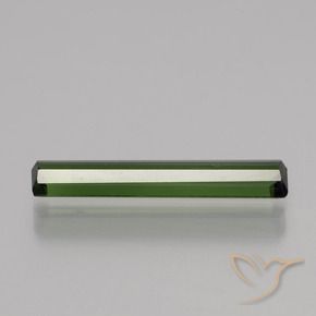 Turmalina Verde bosque natural de 1.27 ct, Corte Octágono / Esmeralda, VS
