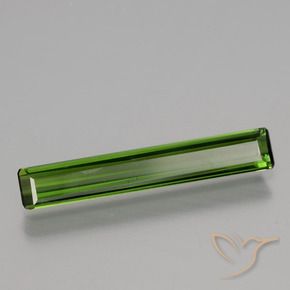 Turmalina Verde medio natural de 1.43 ct, Corte Octágono / Esmeralda, VS