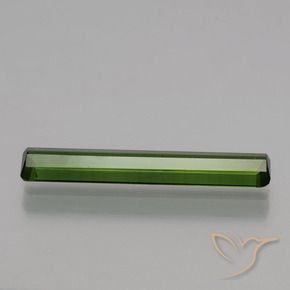 Turmalina Verde medio natural de 1.43 ct, Corte Octágono / Esmeralda, VS