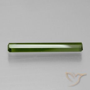 Turmalina Verde oscuro natural de 1.59 ct, Corte Octágono / Esmeralda, VS