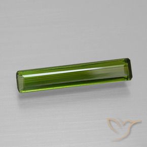 Turmalina Verde oscuro natural de 1.45 ct, Corte Octágono / Esmeralda, VVS-VS