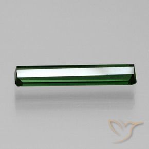 Turmalina Verde oscuro natural de 1.56 ct, Corte Octágono / Esmeralda, VVS-VS