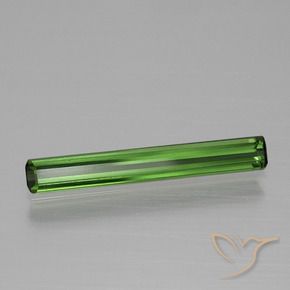 Turmalina Verde bosque natural de 1.08 ct, Corte Octágono / Esmeralda, VVS-VS