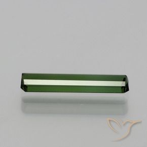 Turmalina Verde terroso natural de 1.04 ct, Corte Octágono / Esmeralda, VVS-VS