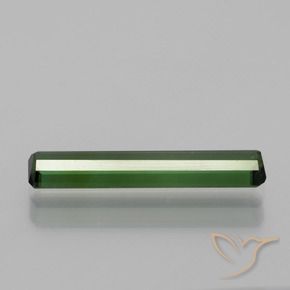 Turmalina Verde oscuro natural de 1.36 ct, Corte Octágono / Esmeralda, VVS-VS
